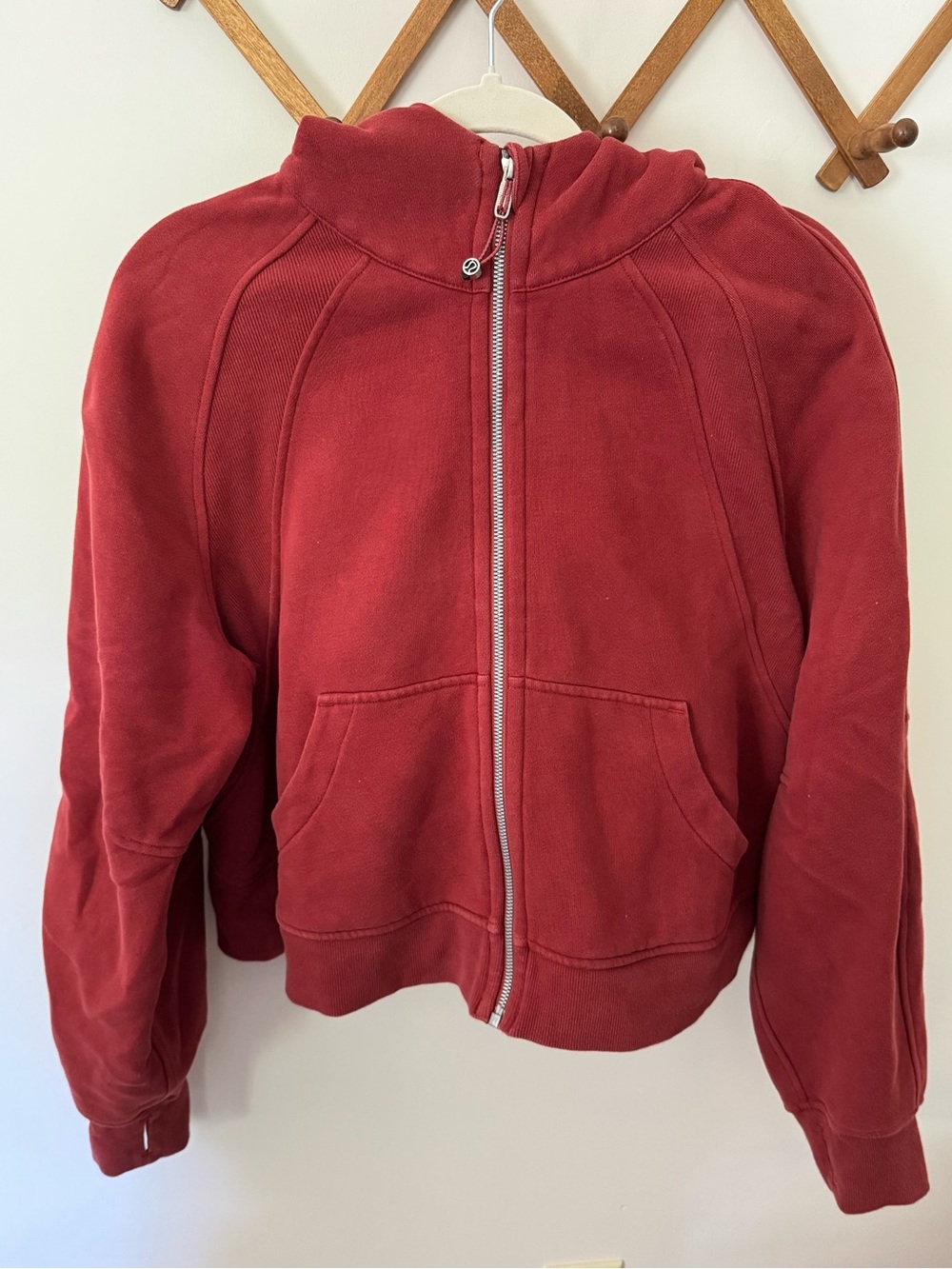 Lululemon Scuba Oversized Full-Zip Hoodie Terra Orange